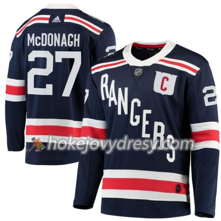 Pánské Hokejový Dres New York Rangers Ryan McDonagh 27 2018 Winter Classic Adidas Modrá Authentic